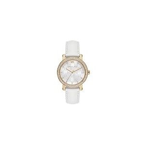 Michael Kors Corey Montre Femme, Mouvement Quartz Trois Aiguilles avec Bracelet en Acier Inoxydable ou Cuir
