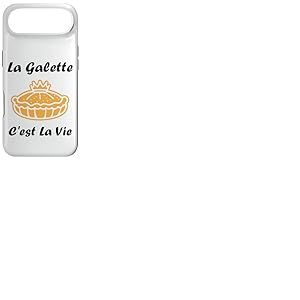 La Galette C'est la Vie &eacute;piphanie Humour Galette des Rois Coque pour iPhone Air
