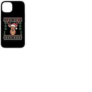Pull de No&euml;l Moche avec Bois de cerf P&egrave;re No&euml;l Chasseur de cerf Coque pour iPhone 13