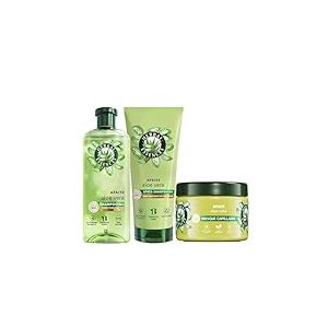 Herbal Essences Sans Sulfates Shampoing 250ml + Après-shampoing 200 ml+ Masque 500ml Aloe Vera – Apaise, Hydrate, Nettoie et Nourrit Les Cheveux Très Secs - Parfum Jasmin, Végan