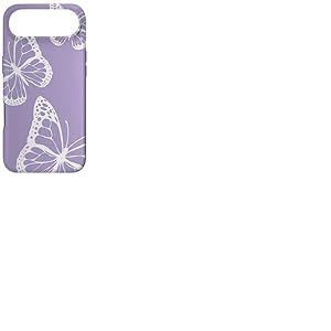 Violet Rose Papillon Lavande Papillon Lilas Monarque Coque pour iPhone Air