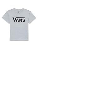 Vans Classic Drop V SS Crew Tee-b T-Shirt, Athletic chiné, 12-14 Ans Garçon