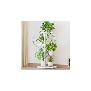 Support de plantes en m&eacute;tal pour l'int&eacute;rieur et l'ext&eacute;rieur, &eacute;tag&egrave;re &agrave; fleurs d'angle pour plusieurs plantes, support de fleurs, escalier de plantes, balcon ext&eacute;rieur, jardin, salon