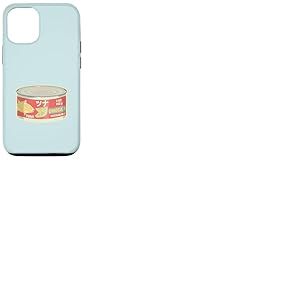 Boîte de Thon Texte Japonais Poisson en Conserve Coque pour iPhone 12/12 Pro