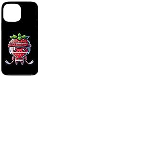 Hockey Sur Glace Fraise Amusant Pour Enfants Coque pour iPhone 13 Pro Max