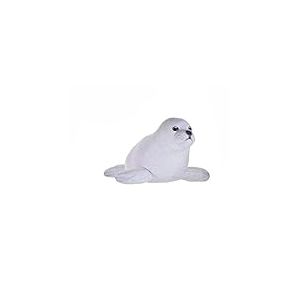 Wild Republic Naturekins Phoque Harpon, Peluche, 30 cm, Jouet en Peluche, Remplissage en Caoutchouc Naturel