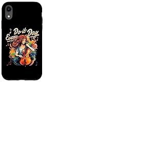 Musicien violoncelliste dictons drôles joueur de violoncelle Coque pour iPhone XR