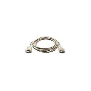 System-S D Sub Câble 5 m 9 broches femelle vers femelle RS232 DB9 Adaptateur Gris