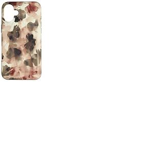 Moody Ginkgo Leaves Abstract Botanical dans des Tons automnaux Coque pour iPhone 16 Plus