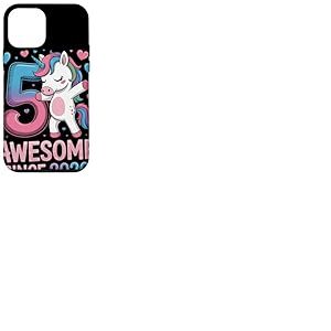 Licorne Dab Awesome Since 2020 Anniversaire 5 Ans Coque pour iPhone 12 mini