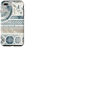 Ambiance tranquille à motifs terreux, mandala bohème Coque pour iPhone 7 Plus/8 Plus