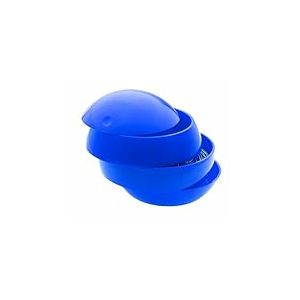 Spirella Organisateur de Maquillage Box-Beaut&eacute; Bowl Bleu