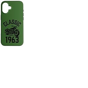 Classique 1963 avec moto Coque pour iPhone 16