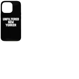 New Yorker non filtré - Inscription New York City NYC New York Coque pour iPhone 13 Pro