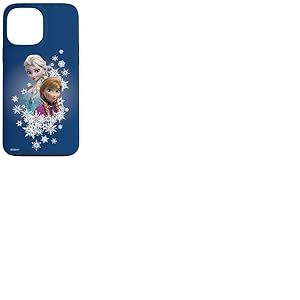 Disney La Reine des Neiges Anna et Elsa Sisters et Flocons de Neige Coque pour iPhone 13 Pro Max