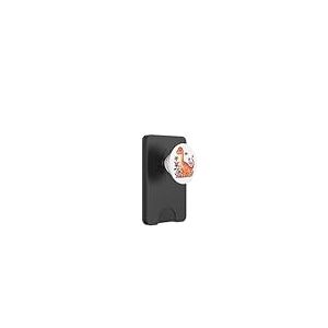 Brachiosaure Mignon avec des Fleurs I Kids Brachiosaure PopSockets PopWallet pour MagSafe