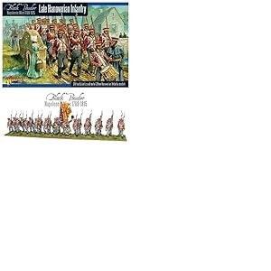 WAR-WGN-BR-13 - Jeux De Seigneurs De Guerre - Guerrero Napoléoniennes - 24 Fantassins Hanovriens
