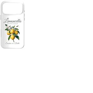 Limoncello Liqueur de Citron Sunshine dans Une Bouteille Fun Fruit Moms Coque pour iPhone 17 Pro Max
