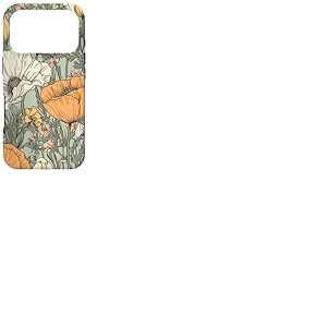 Motif Floral de Coquelicot californien Coque pour iPhone 17 Pro