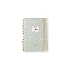 Mr. Wonderful Agenda semainier 2025-26 extra large avec organisation hebdomadaire « Me dejaré sorprender »