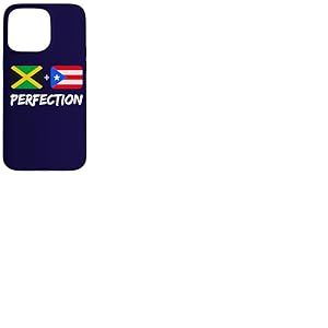 Jamaican Plus Drapeau de Porto-Rica Perfection Mix Heritage Coque pour iPhone 15 Pro Max