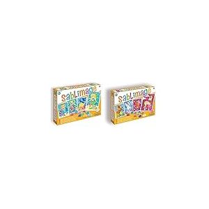 Sentosphere- SABLIMAGE Sir&egrave;nes, 8806, Blanc/Orange & Sablimage Licornes, 8812, Orange