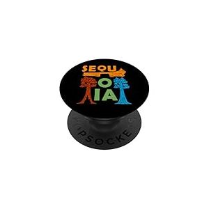 Sequoia National Park Souvenir Homme California Sequoia PopSockets PopGrip Adh&eacute;sif