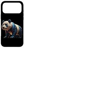 Panda - Panda G&eacute;ant Vibrant Coque pour iPhone 17 Pro Max