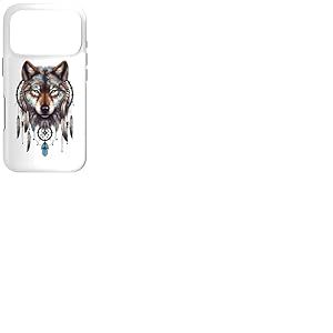 Attrape-r&ecirc;ves Indien boh&egrave;me Tribal Loup Coque pour iPhone 17 Pro