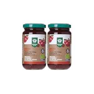 Probios Compote &agrave; Tartiner de Airelle Rouge, sans Pectine 220 g (Lot de 2)