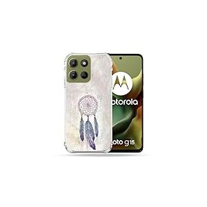 Coque Renforcée pour Motorola G15 Zen Attrape Reve Blanc