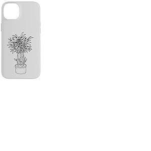 Broadleaf Lady Palm Rhapis Excelsa Palmier en bambou Coque pour iPhone 14 Plus