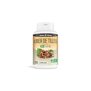 Herbes Et Plantes Aubier de Tilleul Bio 200 Comprim&eacute;s 400 mg