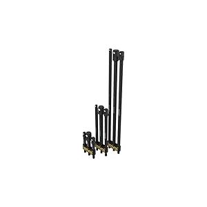 Jeu de 9 adaptateurs porte douille 3" 6" 12"= 7.5 15 et 30cm long, Entraînement 6 pans (1/4" = 6,35, 1/2" = 9.5, 3/8" = 12,7mm) Socket Adaptor Converter Set, tournevis porte-embout, perceuse visseuse