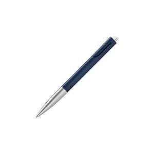 Lamy noto Stylo à bille 283 - Couleur : bleu nuit/argent avec mécanisme à pression - Recharge grande capacité - Largeur de trait M