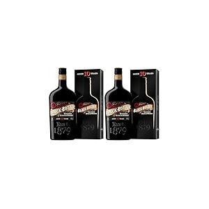 Black Bottle 10 Ans d'&Acirc;ge | Whisky Scotch Blended | 40% ABV | 70 cl | Fum&eacute;e de tourbe parfum&eacute;e | Islay en bouteille | &Agrave; d&eacute;guster en Highball fum&eacute;, pur ou sur glace | Bousculez les r&egrave;gles (Lot de 2)