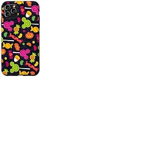 Disney Halloween Sweets Mickey Mouse Candy Pattern Coque pour iPhone 11 Pro Max