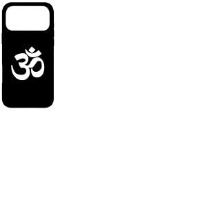 Symbole Om nouveaut&eacute; Yoga Namaste Om Coque pour iPhone 17 Pro Max