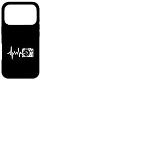 Platine Heartbeat DJ Vinyl Record Music Line Coque pour iPhone 17 Pro
