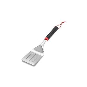 Weber Spatule de barbecue (40cm), en acier inoxydable, avec une poignée confortable, lavable au lave-vaisselle pour un nettoyage facile - Noir (6318)