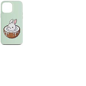 Lapin Mignon en Coco Tropical Coque pour iPhone 13 Pro Max