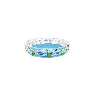 Bestway 51005 Piscine gonflable ronde Deep Dive 3 boudins 183 x 33 cm