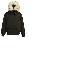 REDSKINS Junior Parka Polaire Manteau Thermique Vêtement Chaud Doudoune Impermeable Veste Enfant Garçon Fille Modèle MIAMI 7813 Vert Taille 16 Ans