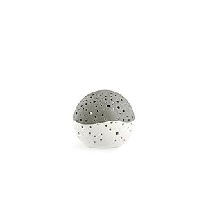 Kähler Nobili Photophore en Porcelaine Vert Olive 14 cm