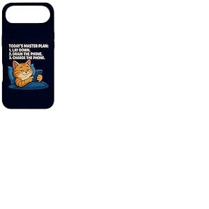 Plan Directeur d'aujourd'Hui Lay Drain Charge Phone Cat Meme Coque pour iPhone Air