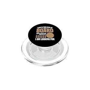 Joueur passionné de crokinole The Kind of Crokinole PopSockets PopGrip pour MagSafe