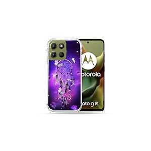 Coque Renforcée pour Motorola G15 Zen Attrape Reve Papillon