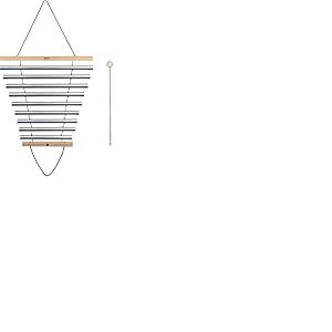 Harmony Chimes 9 Natural in C, avec sac et maillet