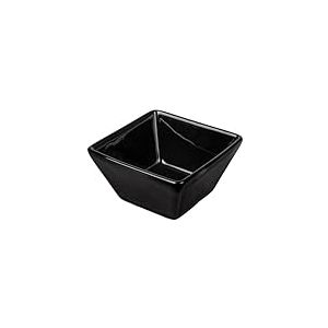 Garcia de Pou 12 unités - Ramequins 90 ml 7,3 x 4,1 cm noir porcelaine