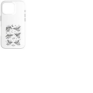 Gryphons in Space R&eacute;tro Dr&ocirc;le R&eacute;tro Dr&ocirc;le Coque pour iPhone 16 Pro